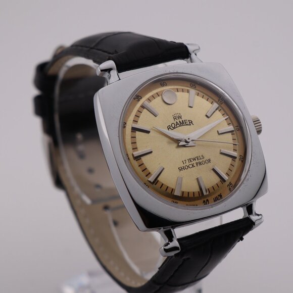 Vintage Roamer ST96 Watch – Swiss Made, 17 Jewels, Manual Wind, Stylish - Picture 2 of 9